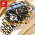 Reloj Automático Esqueleto con Diamantes – OLEVS | espSell