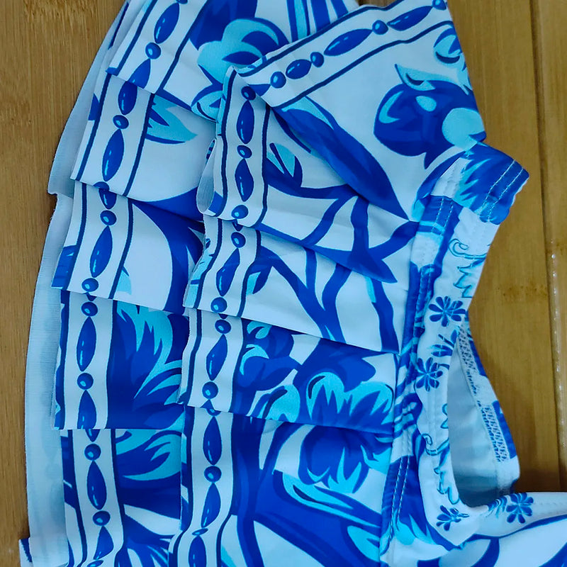 Vestido Largo Playero con Estampado Floral – Cobertor de Bikini (espSell)